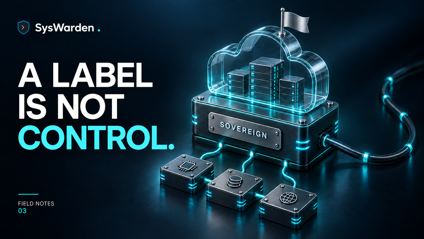 A label is not control: digital sovereignty and technological independence.
